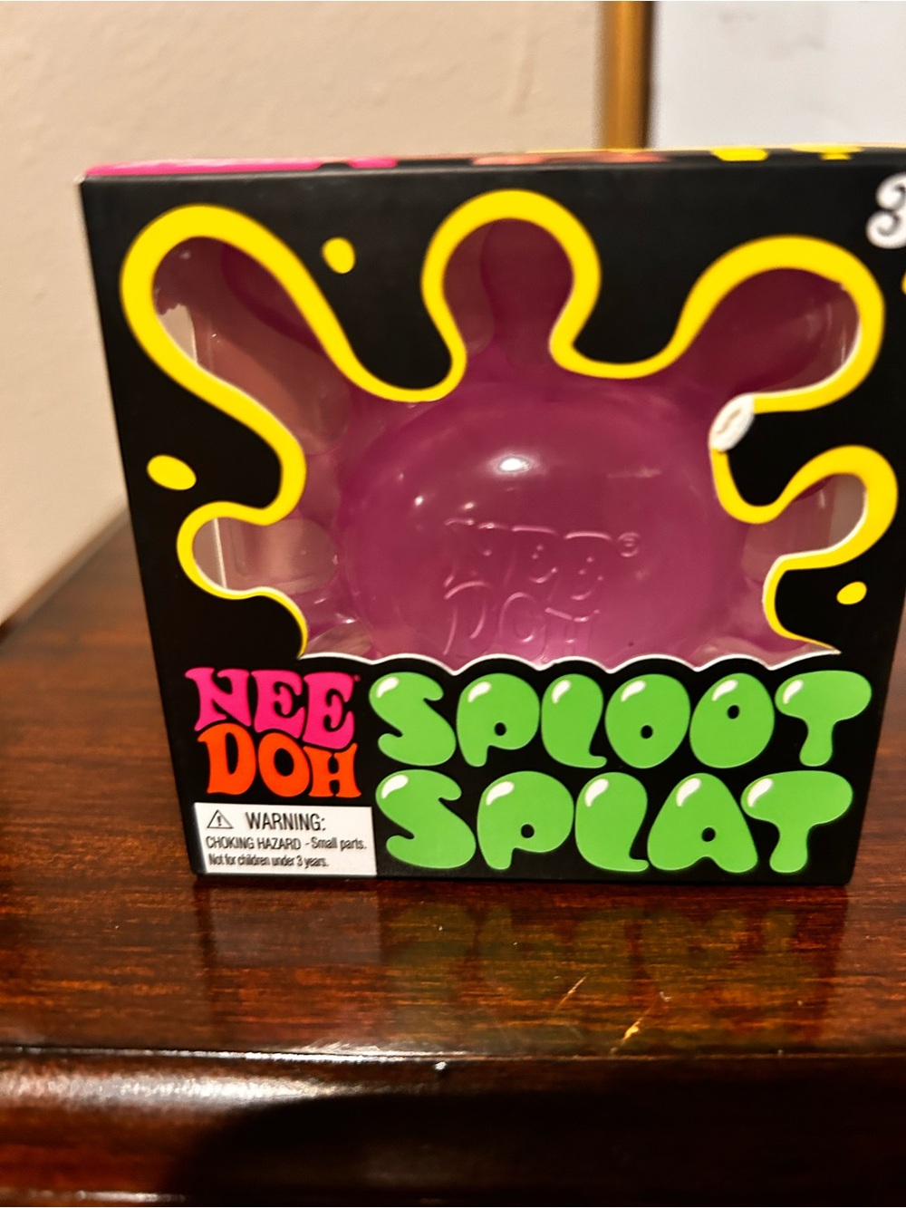 Needoh Sploot Splat Kids Stress Ball Toy – Purple